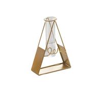 Kznifmk Supporto per vaso da fiori vaso in vetro trasparente per ufficio, piante idroponici domestiche, decorazione per ufficio, C 1 set