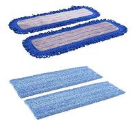 Kznifmk Tamponi per la Pulizia del Panno per Mop Panno per Mop Universale nel Microfibra Lavabile per Uso Domestico