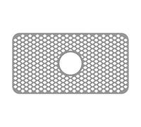 Kznifmk Tappetino per lavello da cucina tagliato tappetino per lavello antiscivolo tappetino di protezione per lavello in silicone per lavello cucina stuoia lavello cucina resistente al calore