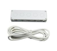 Kznifmk Tastiera Personalizzata Tastiera Programmabile a 5 RGB Silent Touch Controller del Volume Registrazione Copia Incolla Personalizzato