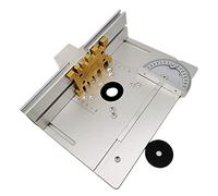 Kznifmk Tavolo da trottola inserto bordo tavola a dondolo per macchina per incidere la lavorazione del legno tavolo da router in legno