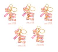 Kznifmk Tipo E alla Moda Rosa Lettera Epoxy Ciondolo