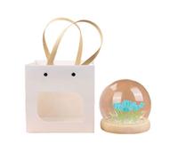 Kznifmk Tulipano Artificiale Luce Notturna Ornamenti Fatto a Mano Fai Da Te Lampada da Comodino LED Lampada da Notte Camera Da Letto Decorazione Lampada Da Tavolo Facile Da Usare, Blu