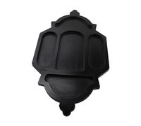 Kznifmk Vassoio In Legno Eid Mubarak, Vassoio per Snack Ramadan Vassoio per Dessert e Pasticceria Vassoio da Portata Artistico Facile da Installare Facile da Usare Nero