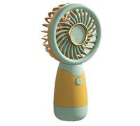 Kznifmk Ventilatore Portatile Bordo Piccolo Ventilatore Tascabile Mini Ventilatore Portatile USB Ricaricabile Regalo Silenzioso,D