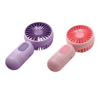 Kznifmk Ventilatore Portatile, Ventilatore Portatile Ricaricabile, Mini Ventilatore Portatile, Mini Ventilatore Portatile, Ventilatore da Viaggio Portatile