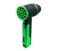 Kznifmk Ventola 50 mm Motore Senza Spazzole Ventilatore Violento Soffiatore Polvere Ventilatore Portatile 4000 MAh Ventilatore LED per la Pulizia Auto B