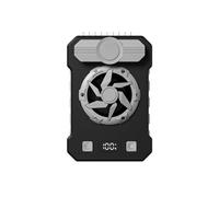 Kznifmk Ventola Portatile Ricaricabile da 10.000 MAh con 5 Velocità e Flusso D'Aria Potente, Adatta per Uso Esterno, Luoghi di, Fattorie, Viaggi