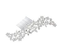 Kznifmk Wedding Capelli Pettini per Strass Perle Forcine Da Sposa Copricapo Capelli Accessori per Gioielli
