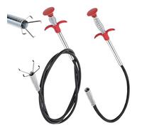 Kzouenzu Sonda Sturatubi [3 M + 0.9 M], Sonda Sturatubi Professionale, Spirale Per Pulizia Scarichi, Spirale Di Pulizia Dei Tubi, Per La Pulizia Di Lavandini E Tubature Della Cucina