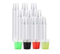 KZQXXT 400 bicchieri da liquore in plastica, 2 cl/20 ml, in plastica, per feste, festival, eventi Trial Cup