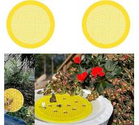 KZXCVS Bevande per api da giardino, 2 pezzi, isola galleggiante per api, bee Butterfly Watering Station for Garden, 20 cm Floating bee Island for Feeding Bath, abbeveratoio da giardino api