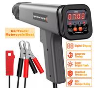 KZYEE KT60 Luce di temporizzazione digitale per motore con contagiri Luce di temporizzazione automobilistica 12V per motore a benzina a 2 e 4 tempi per auto Moto KT60