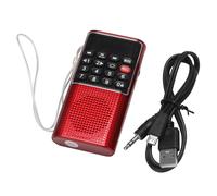 L-328 Mini Portable Pocket FM Auto Scan Radio Music Audio MP3 Player O