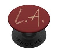 L.A. California Vintage design elegante PopSockets PopGrip Adesivo