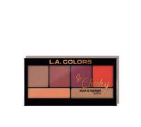 L.A. Colors So Cheeky Palette Blush e Illuminante Hot & Spicy