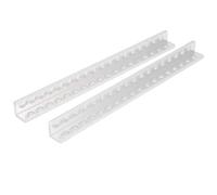 L A Forma di Canale Del Fascio 18 Fori Alluminio Robot Parti Kit FAI DA TE per Robotica 12x12x152mm