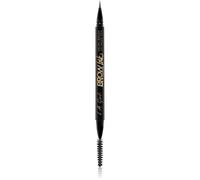 L.A. Girl Cosmetics Brow Ink matita per sopracciglia con spazzolino colore Dark Brown 0.45 ml