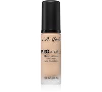 L.A. Girl Cosmetics PRO. Matte HD fondotinta lunga tenuta effetto opaco colore Beige 30 ml