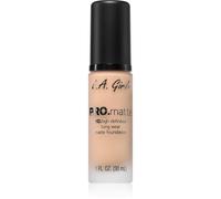 L.A. Girl Cosmetics PRO. Matte HD fondotinta lunga tenuta effetto opaco colore Bisque 30 ml