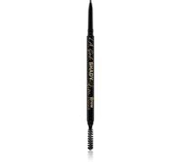 L.A. Girl Cosmetics Shady Slim matita automatica per sopracciglia con spazzolino colore Blackest Brown 0.01 g