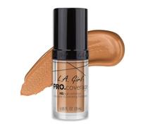 L.A. Girl Pro Coverage Liquid Foundation, 648 Soft Honey, 0.95 Fluid Ounce