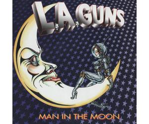L.A. Guns Man In The Moon Solar Flare Hand Poured Effect (CD)