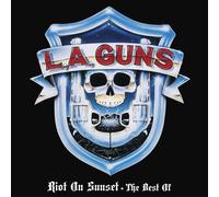 L.A. Guns Riot On Sunset - The Best Of - Purple Marble (Vinyl LP)