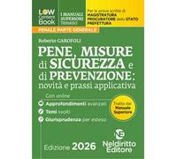 L(a)w content book. I manuali superiori tematici. Pene, misure di sicurezza e prevenzione per il Concorso di Magistratura e per i concorsi superiori di Procuratore dello stato, Prefetto e Commiss...