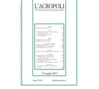 L' acropoli (2017). Vol. 3