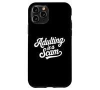L"adulto è una truffa audace atteggiamento sfacciato Custodia per iPhone 11 Pro