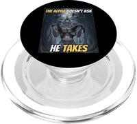 L"alfa non gli chiede di prendere divertenti meme alfa lupo PopSockets PopGrip per MagSafe