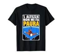 L Altezza Non Mi Fa Paura Bungee Jumping Salto Elastico Maglietta
