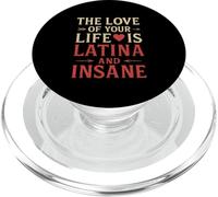 L"amore della tua vita è una relazione divertente latina e folle PopSockets PopGrip per MagSafe