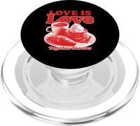 L"amore è amore insieme per sempre (Dichiarazione d"amore & Grafica) PopSockets PopGrip per MagSafe