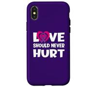 L"amore non dovrebbe mai ferire l"abuso narcisistico Violenza domestica Custodia per iPhone X/XS
