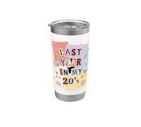 L"anno scorso nella mia decorazione dei vent"anni che diventa nostalgico trenta Bicchiere termico in acciaio inox doppia parete