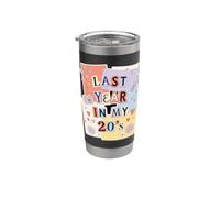L"anno scorso nella mia decorazione dei vent"anni che diventa nostalgico trenta Bicchiere termico in acciaio inox doppia parete