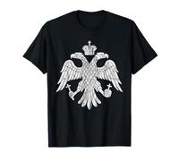 L’Aquila Bicipite Bizantina - Emblema Araldico - Vintage Maglietta