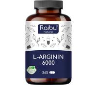 L-Arginina Capsule ad Alto Dosaggio - RAIBU 365 pz Capsule