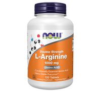 L-Arginina Doppia Forza 1000 Mg 120 Compresse Di Now Foods