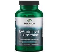 Swanson, L-arginina e L-ornitina, 100 capsule - spedizione lampo
