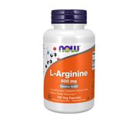 L-arginina NOW, 500 mg (100 capsule)