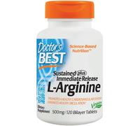 L-Arginina - Sostenuto + Rilascio Immediato, 500mg - 120 compresse
