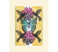L' Arte Gruppo Amanda Colville (Colibrì) - Formato 30 x 40 cm, Carta, Multicolore, 30 x 40 x 1.3 cm