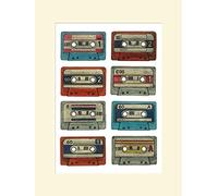 L' Arte Gruppo Barry Goodman (Rewind) - Formato 30 x 40 cm, Carta, Multicolore, 30 x 40 x 1.3 cm