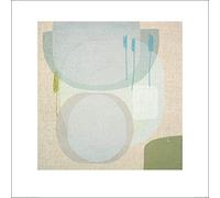 L' Arte Gruppo Claire O' 'HEA (Silent Grove) - Stampa Artistica 60 x 60 cm, Carta, Multicolore, 60 x 60 x 1.3 cm