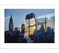 L' Arte Gruppo Ernst Haas (Skyline, New York, 1957) - Stampa Artistica 60 x 80 cm, Carta, Multicolore, 60 x 80 x 1.3 cm