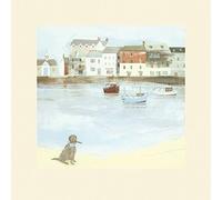 L' Arte Gruppo Hannah Cole (Cornish Sea Dog) - Formato 40 x 40 cm, Carta, Multicolore, 40 x 40 x 1.3 cm