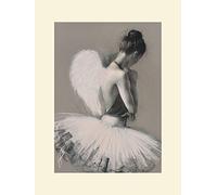 L' Arte Gruppo Hazel Bowman (Angel Wings II) - Formato 30 x 40 cm, Carta, Multicolore, 30 x 40 x 1.3 cm